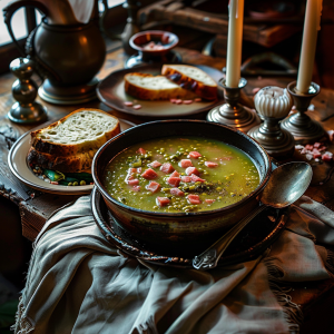 Father O’Sullivan’s Hearty Pea Soup