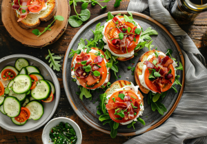 Culinary Delights Mini Tomato Sandwiches