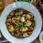 Seven Fishes Stew - on the menu with Sherlock Holmes