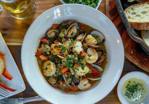 Seven Fishes Stew - on the menu with Sherlock Holmes