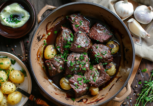 St. Bartholomew's Beef - Sherlock Holmes-Inspired Feast